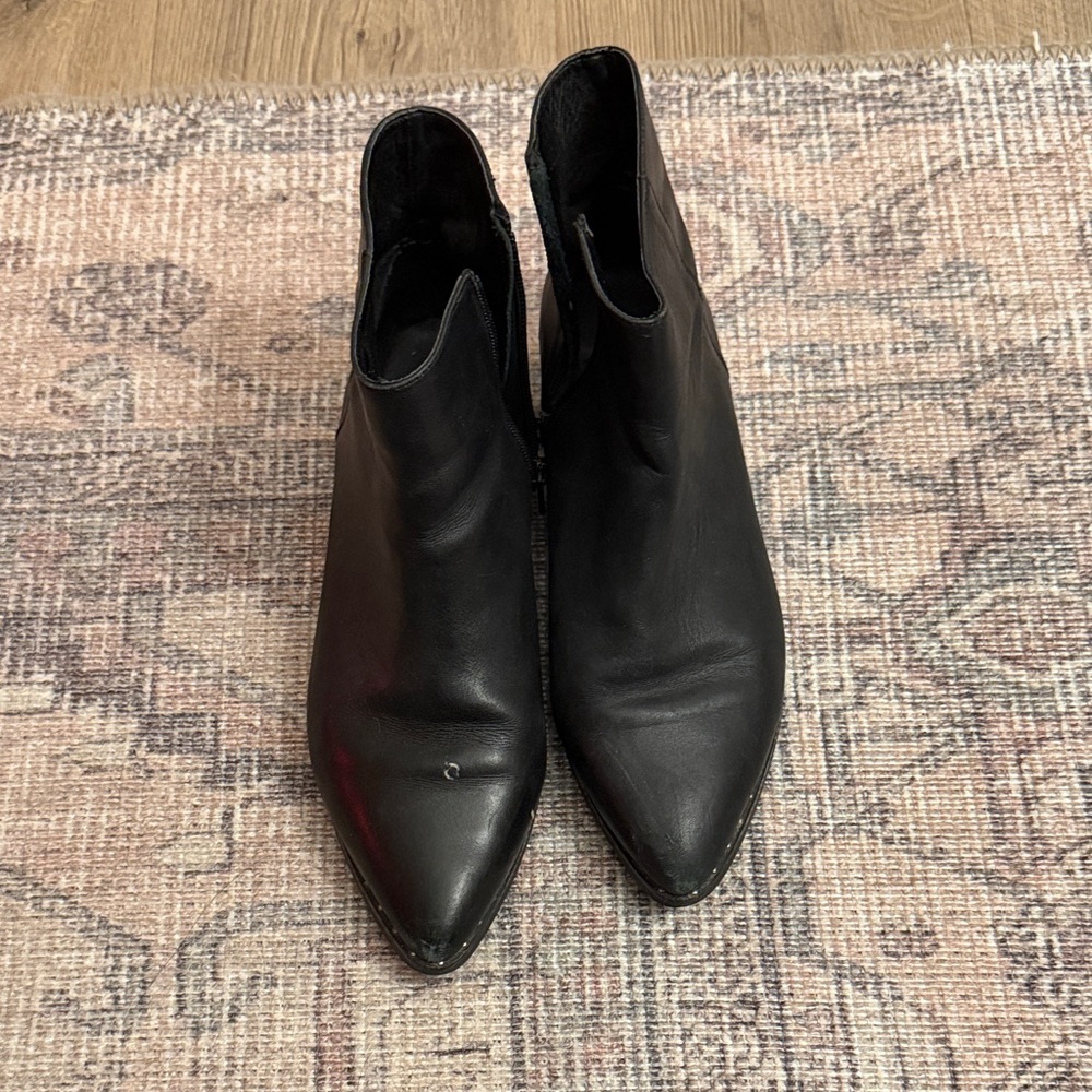 Catherine Malandrino Black Ankle Boots - Picture 5 of 6